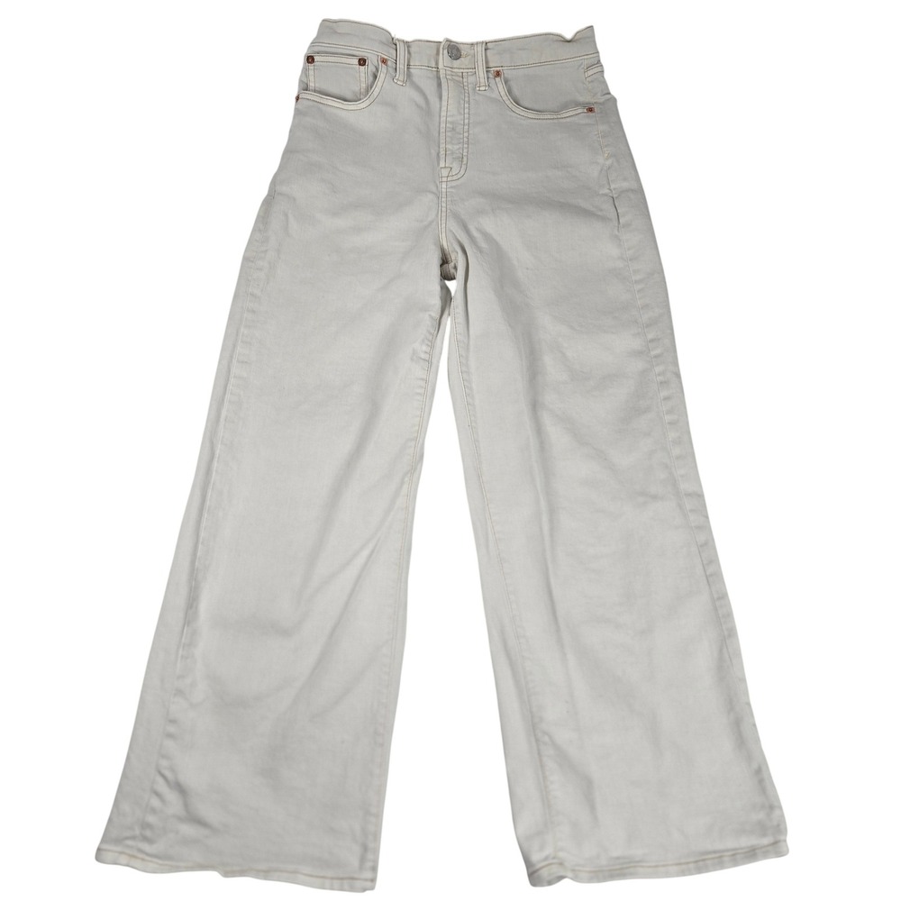 GAP Denim High Rise Wide Leg Jeans Women's Size 4/27 Light Wash Casual 90s Skate